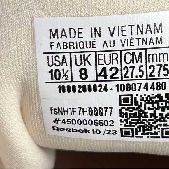 New Reebok Club C Geo Mid Canvas Chunky Platform Sneaker Womens Size 10.5 - Picture 9 of 11